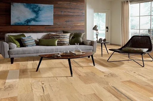 Living room hardwood | DeHaan Tile & Floor Covering