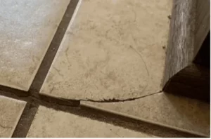 Floor cracks | DeHaan Tile & Floor Covering