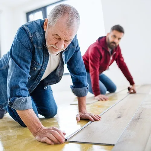 Vinyl installation | DeHaan Tile & Floor Covering